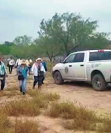 Hallan restos humanos en jornada de búsqueda