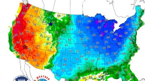 El inusual vórtice polar que golpeará a Estados Unidos y partirá al país en dos