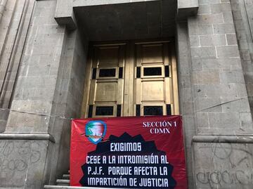 Con paro de labores, empleados del Poder Judicial piden freno a la desaparición de 13 fideicomisos