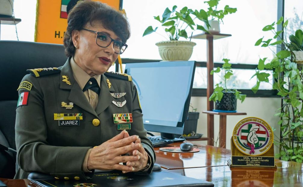 Olda Lidia Juárez Patiño, directora del Hospital Militar. Foto: Santiago Cadena / EL UNIVERSAL