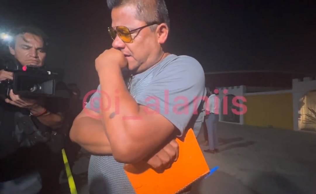 Mario Escobar, padre de Debanhi Susana Escobar. Foto: Captura de video @i_alaniis de