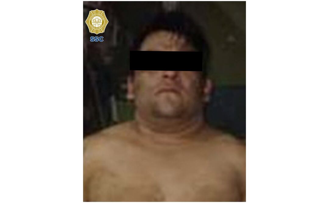 Detienen a un sujeto por el presunto feminicidio de su esposa la alcaldía Gustavo A. Madero CDMX (6/12/2024). Foto: Especial