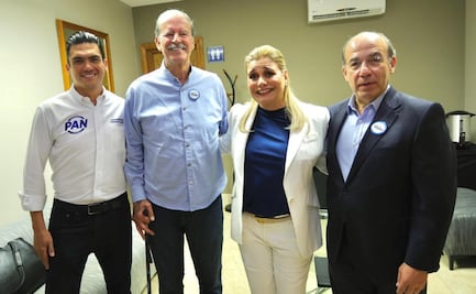 Fox y Calderón reaparecen para blindar a Maru Campos; ¿por qué los expresidentes se distanciaron en el pasado del PAN?