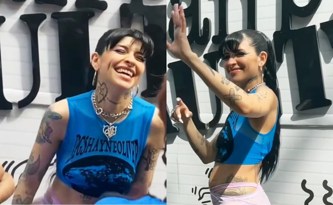 Cazzu asiste a la Marcha del Orgullo de Jean Paul Gaultier.
Fotos: Instagram