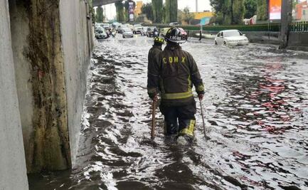 EN VIVO: Inundaciones y caos vial por lluvia en CDMX
