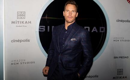 Chris Pratt y Kali Reis promocionan "Sin Piedad" en Plaza Mítikah; se estrenará el próximo jueves
