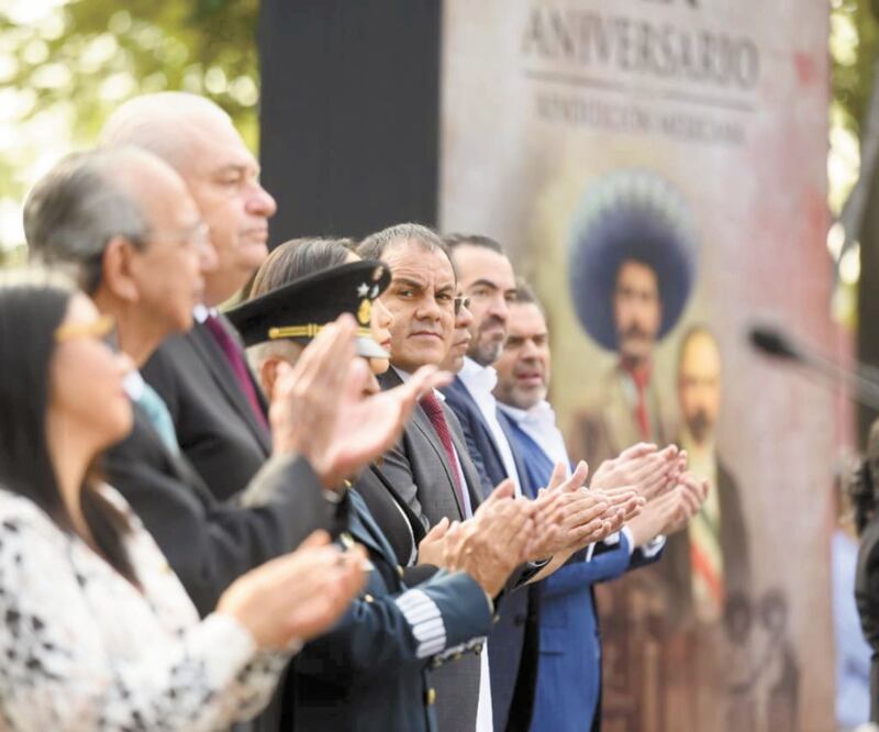 Previo a su participación en el desfile por el aniversario de la Revolución Mexicana, el mandatario Cuauhtémoc Blanco aseguró que hay jueces a quienes ya se les está investigando.