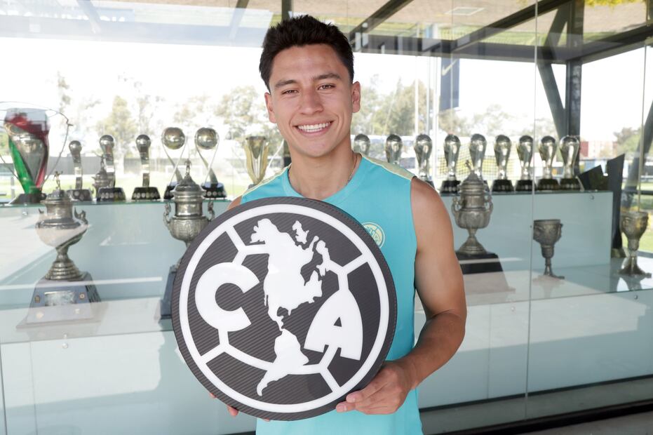 Ramón Juárez, canterano del América y seleccionado nacional. FOTO: Carlos Mejía/ EL UNIVERSAL