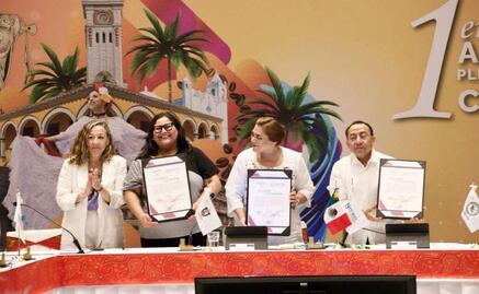 Citlalli Hernández firma convenio con la Comisión Nacional de Tribunales; buscan fortalecer la justicia para las mujeres