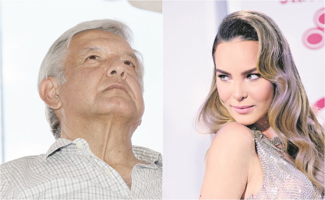 Belinda, tarde y sin tiempo para hablar de política