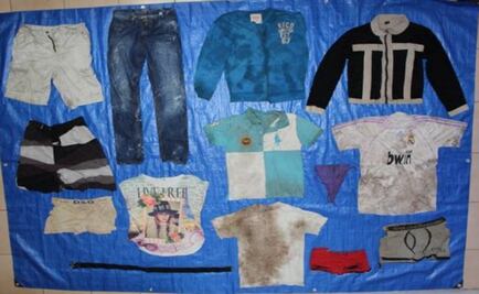 Difunden catálogo de prendas halladas en fosa de Veracruz