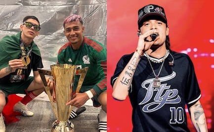 ¡Festejo belicón! Selección Mexicana celebra triunfo en Copa Oro con Peso Pluma