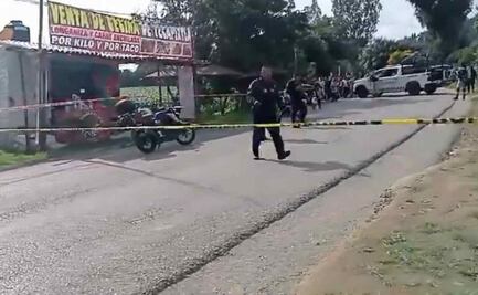 Ataque a negocio de comida en Totolapan, Morelos, deja 4 hombres muertos y uno más herido 