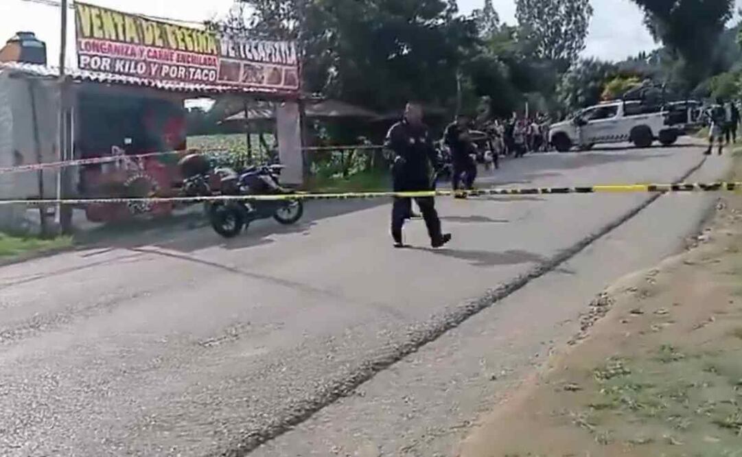 Mataron a cuatro hombres en un negocio de comida; hay uno más herido. Foto: Especial
