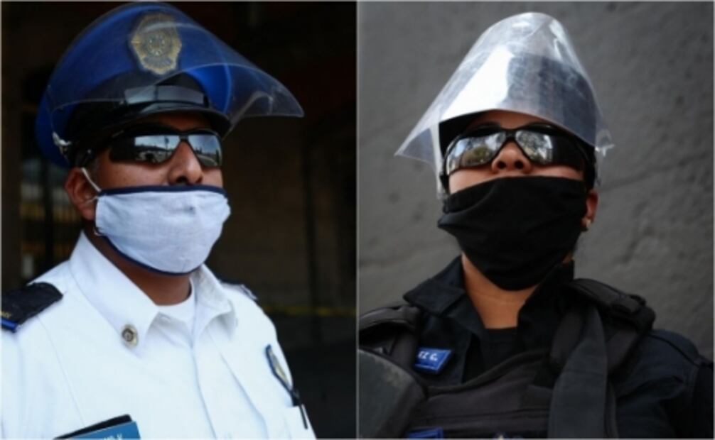 Las 26 formas diferentes de llevar cubrebocas en México