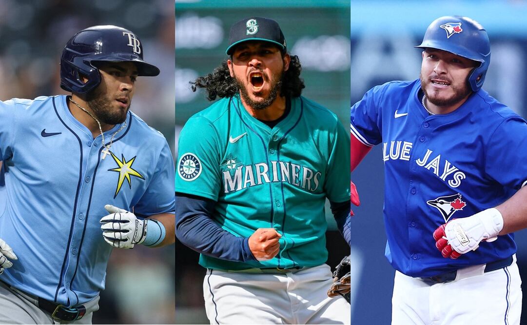 Jonathan Aranda, Andrés Muñoz y Alejandro Kirk son parte del roster de la Liga Americana en el All-Star Game de MLB | FOTO: Especial