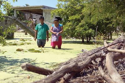 En Oaxaca, viviendas de palma no entran en los apoyos