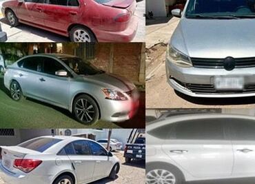 Sinaloa: aseguran nueve vehículos con reporte de robo, uno de ellos, sustraído en EU