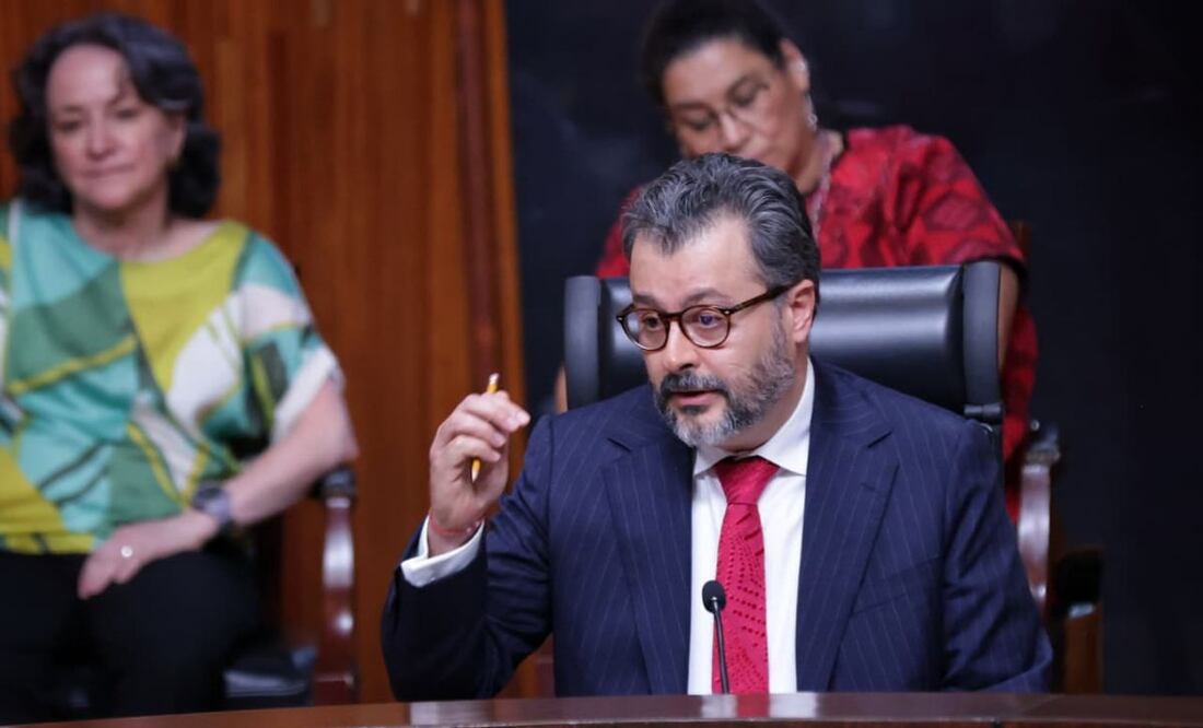 Gilberto Bátiz asume como presidente del Tribunal Electoral este miércoles 5 de noviembre de 2025. Foto: Fernanda Rojas/ EL UNIVERSAL