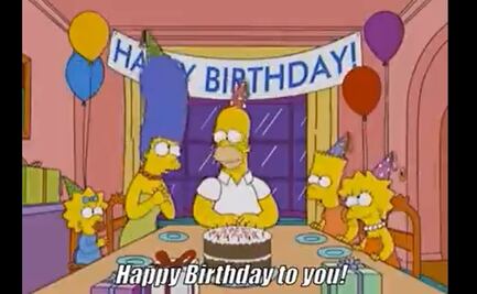 ¡Anda la osa! Homero Simpson "cumple" 64 años