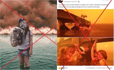 Las fotos falsas que circulan en redes sobre los incendios en Australia