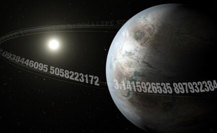 El planeta Pi tarda 3.14 días en recorrer su órbita y se parece a la Tierra