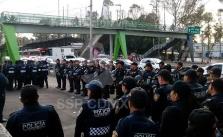 Resguardan la CDMX por movilizaciones de la CNTE