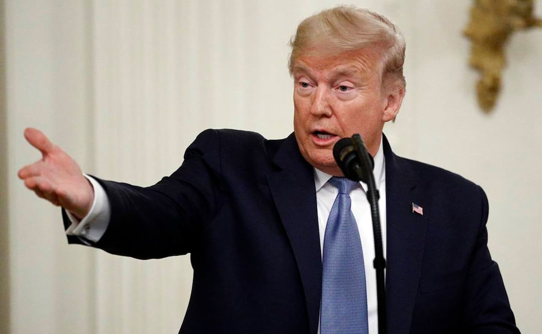 Donald Trump, presidente de Estados Unidos. Foto: AP