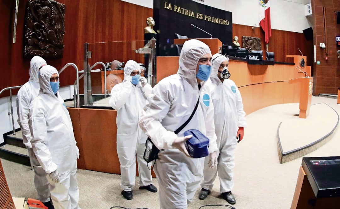 Mexico implemented a 3-phase contingency plan in order to face the COVID-19 outbreak - Photo: Courtesy of the Mexican Senate