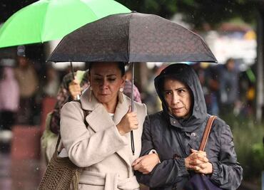Alertan por fuertes lluvias y posible caída de granizo en 4 alcaldías de CDMX