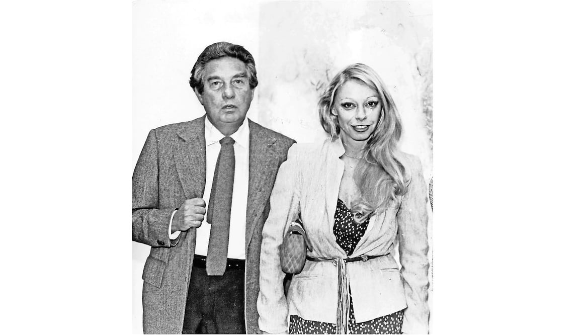 El premio Nobel de Literatura Octavio Paz junto a su esposa, Marie José Tramini, en una imagen del 10 de marzo de 1981. Fotos/ARCHIVO EL UNIVERSAL