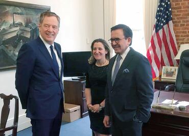 Negociación del TLCAN se aplaza al 7 de mayo