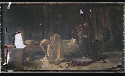 "La muerte de Lucano" recupera su luz gracias al Prado