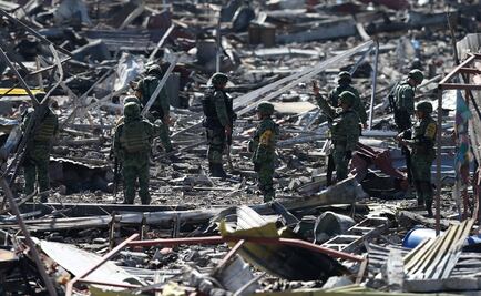 Dan de alta a menor de edad herida en explosión de Tultepec