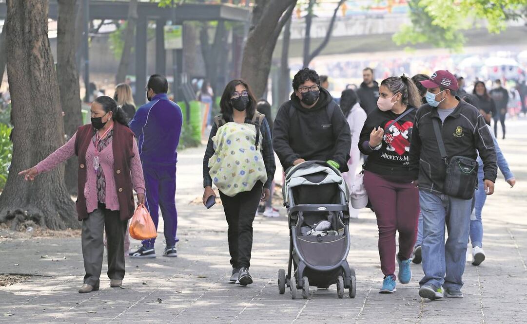 Durante la primera quincena de 2022, el país reportó 369 mil 459 casos positivos de coronavirus. Foto: Berenice Fregoso/ EL UNIVERSAL.