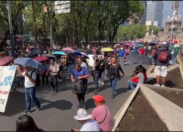 Día 15 de bloqueos de la CNTE en CDMX; maestros marchan y alistan nuevo posicionamiento para el Gobierno federal