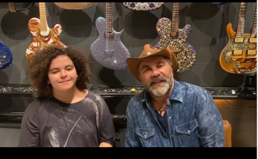 Manuel Mijares y Lucero. Foto: Captura Instagram