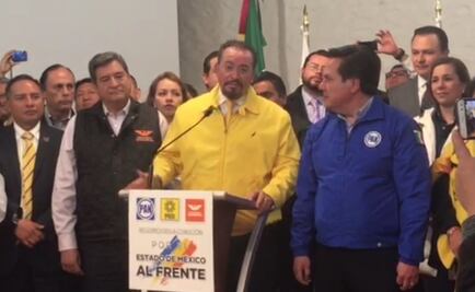 Registran coalición de PAN, PRD y Movimiento Ciudadano para Edomex