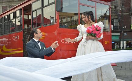 "Cásate" este 14 de febrero a bordo del Tranvía de Leyendas