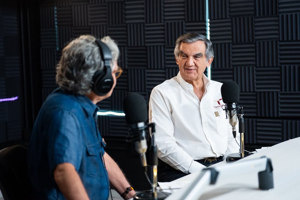 El gobernador Américo Villarreal Anaya, destacó avances en la reducción de la pobreza, programas de bienestar, vivienda, salud y educación. Foto: Especial