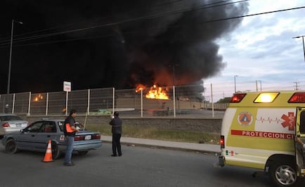 Se registra incendio en centro comercial en Reynosa