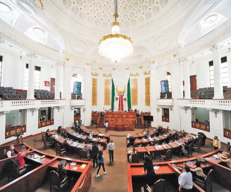 La Junta de Coordinación Política del Congreso local nombró a los encargados de cinco áreas que estaban vacantes desde 2019. Foto: ARCHIVO EL UNIVERSAL