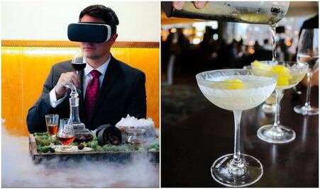 Restaurante en Chicago ofrece coctel con realidad virtual