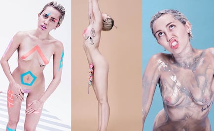 Cyrus se desnuda y habla de su bisexualidad