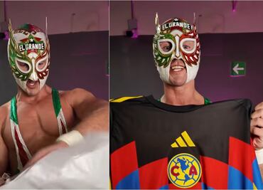 América sorprende a "El Grande Americano" de la WWE; le regala camiseta personalizada