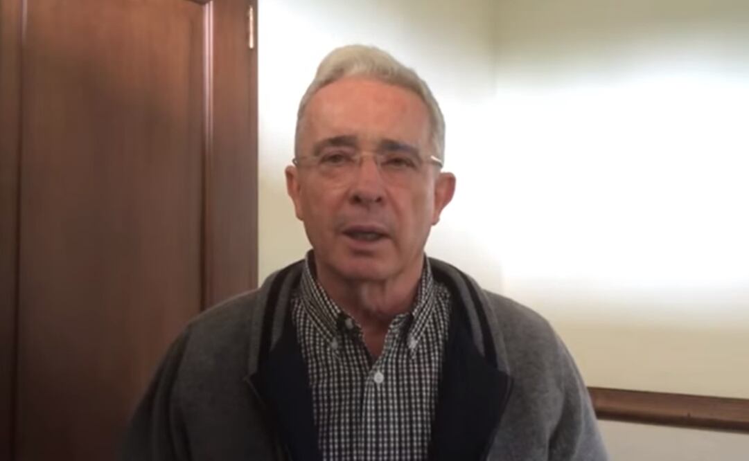 Álvaro Uribe, expresidente de Colombia. Foto: Captura de pantalla 