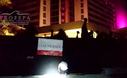 Clausuran obras de ampliación de hotel en Cancún