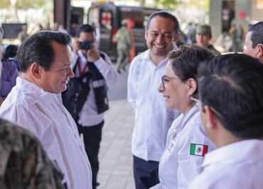 Yucatán se prepara para la temporada de lluvias y ciclones 2025; Joaquín Díaz Mena inaugura reunión nacional de Protección Civil