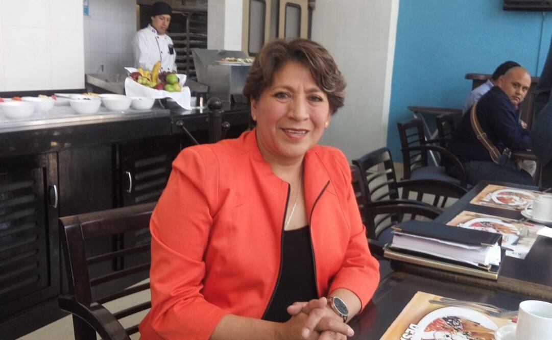Delfina Gómez, precandidata de Morena en el Edomex. Foto: Archivo EL UNIVERSAL