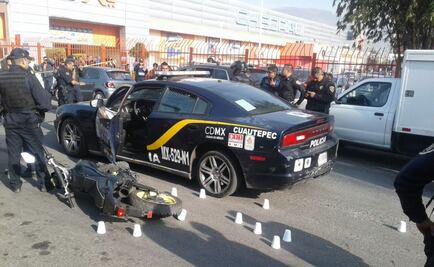 Balean a policía que impidió asalto contra cuentahabiente